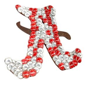 Handmade Vintage Alabama Coca Cola‎  Bottle Cap Sign